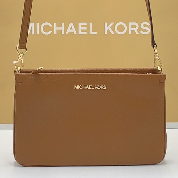 MICHAEL KORS LARGE TRIPLE XBODY BAG LUGGAGE COLOR - Picture 16 of 16